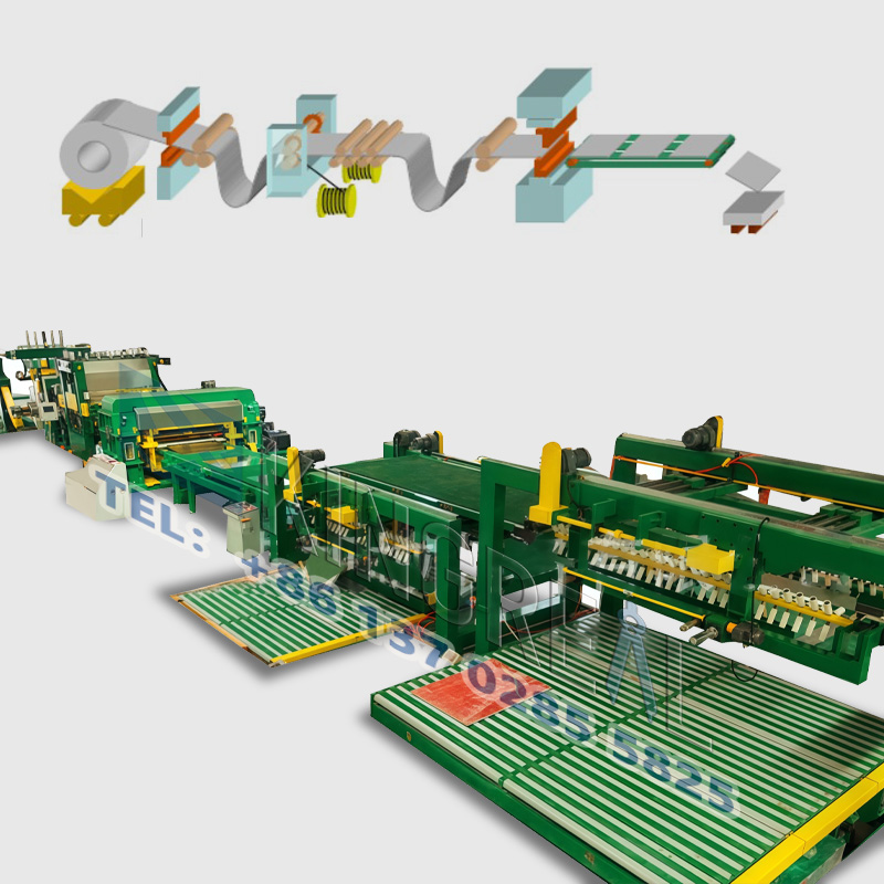 উচ্চ নির্ভুলতা দৈর্ঘ্য উত্পাদন লাইন কাটা