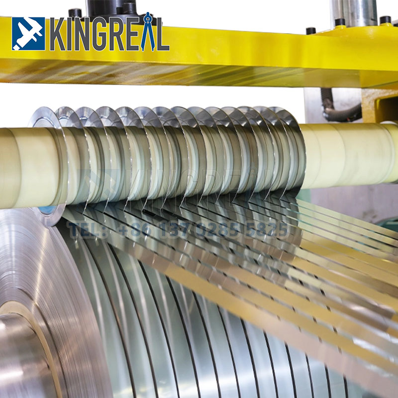 narrow strip coil slitting machine