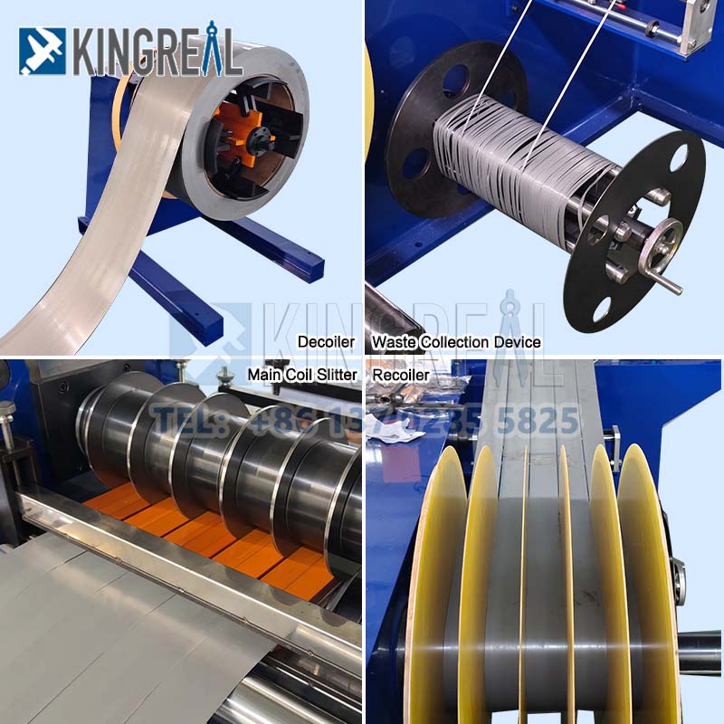 simple coil slitting machine