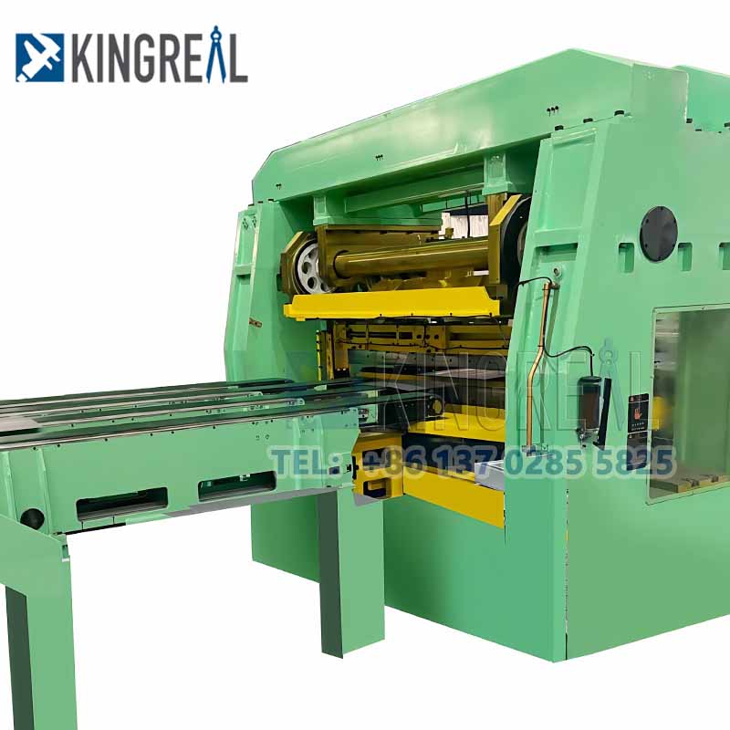 steel cut to length line