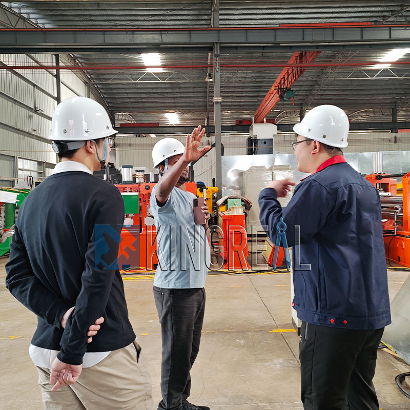 fixed shearing cut to length machine