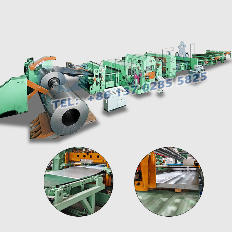 মাঝারি গেজ কাট টু লেংথ মেশিন